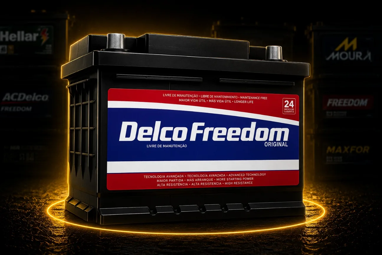 Bateria Delco Fredon para carro