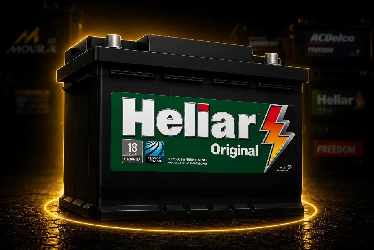 Bateria Heliar para carro