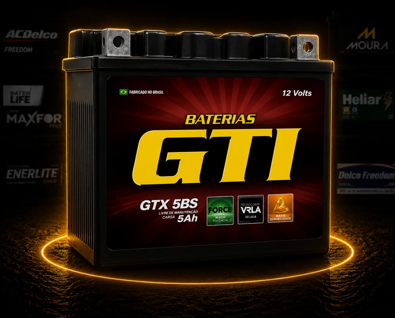 Bateria GTI para moto