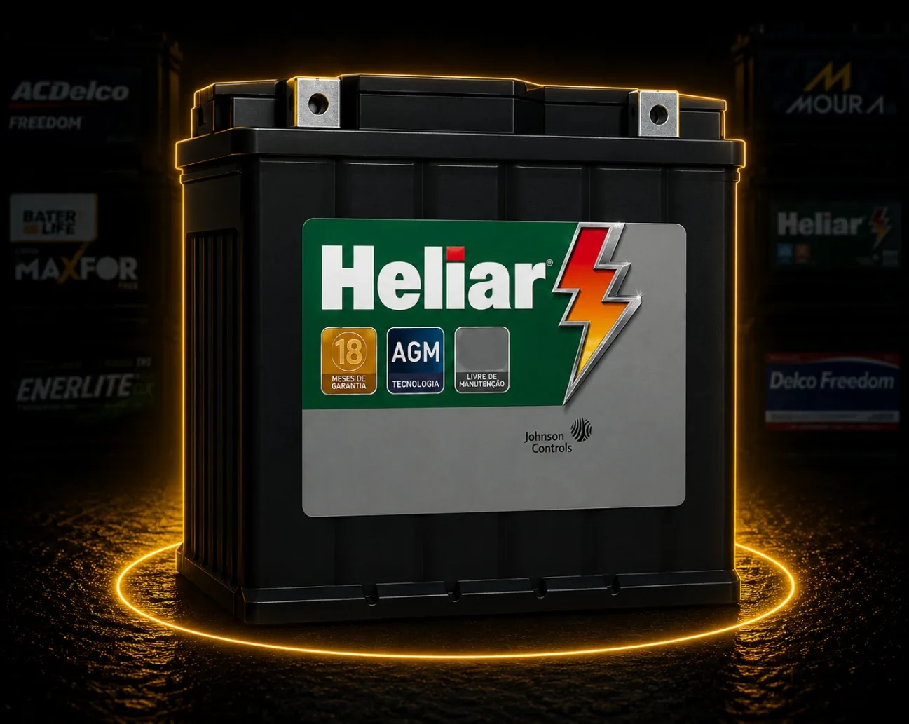 Bateria Heliar para moto
